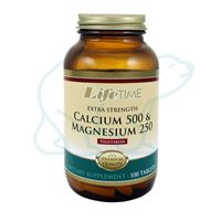 LIFETIME - Calcium 500 & Magnesium 250